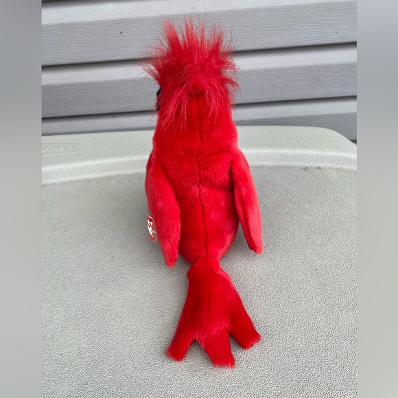 TY Beanie Buddies Collection. The Cardinal Bird - 2001 - Picture 10 of 10